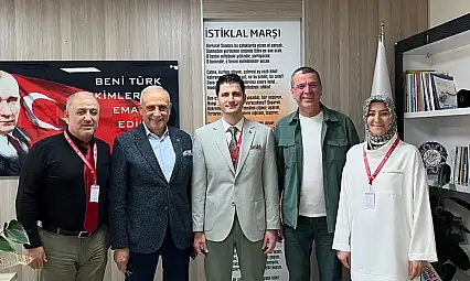 AK Parti Heyetinden Ödemiş Devlet Hastanesi'ne Destek Görüşmesi