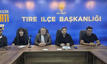 AK Parti Tire İlçe Teşkilatı Haftalık Yönetim Kurulu Toplantısını Gerçekleştirdi