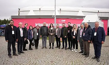 Başkan Nasuh Coşkun ve CHP Kiraz İlçe Teşkilatı İzmir'deydi