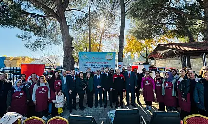 BEYDAĞ'DA İPEK YOLU PROJESİYLE ÜRETİCİLERE DESTEK