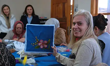 El emeği sanata dönüşüyor