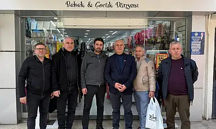HÜSEYİN DÖNER ÖDEMİŞ'TE ESNAFIN KAPISINI TEK TEK ÇALIYOR