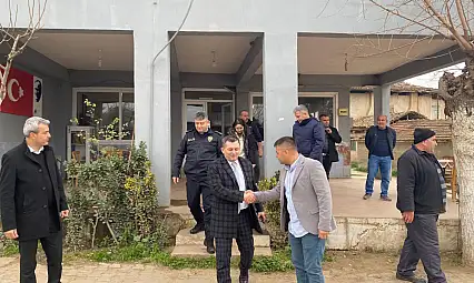 KAYMAKAM ERDOĞAN'DAN MAHALLE ZİYARETLERİ