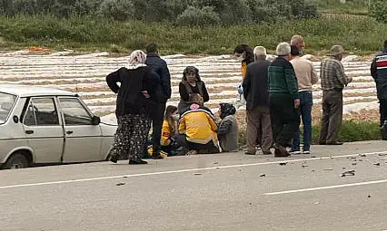 Ödemiş Kaymakçı Yolunda Trafik Kazası Meydana Geldi