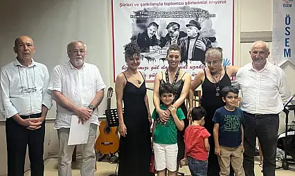 Ödemiş'te Toplumcu Gerçekçi Şairler Şiir ve Türkülerle Anıldı