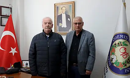 Ödemiş Ticaret Borsasına Ödemiş Şoförler ve Otomobilciler Odası'ndan Ziyaret