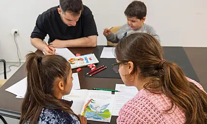 'Renkli Harfler' Projesi Buca Kütüphanesi'nde Başladı