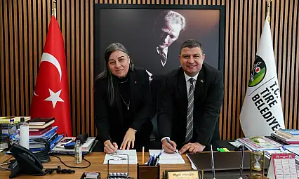 Tire Belediyesi'nde toplu sözleşme imzalandı