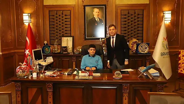 23 Nisan Bayındır'da coşkuyla kutlandı