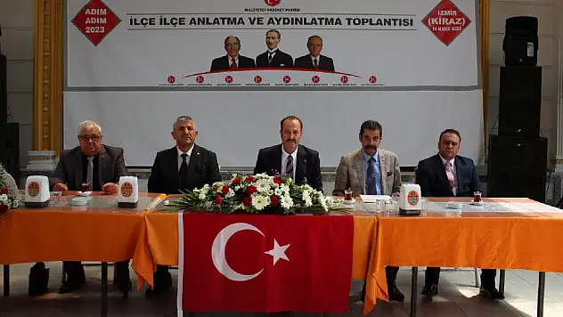 Adım adım 2023 toplantısı Kiraz İlçesinde yapıldı