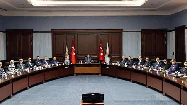 AK Parti Merkez Yürütme Kurulu, Cumhurbaşkanı başkanlığında toplandı