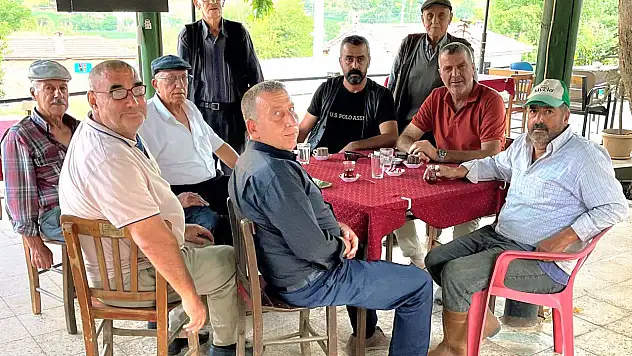 AK Parti Ödemiş İlçe Başkanı Öncel'den Tekke Mahallesi Ziyareti