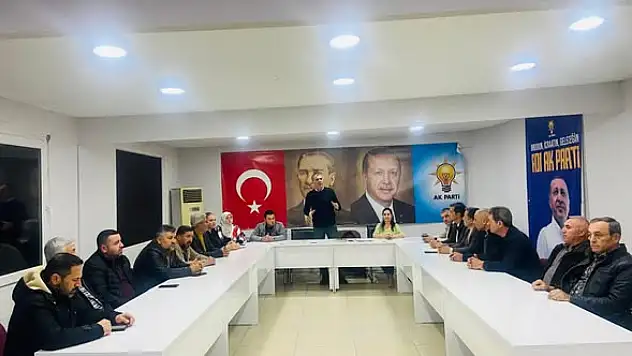 AK Parti Ödemiş İlçe Teşkilatı Olağan Toplantısını Gerçekleştirdi