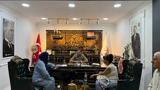 AK Parti Tire İlçe Başkanlığı'nda Gönül Sofrası