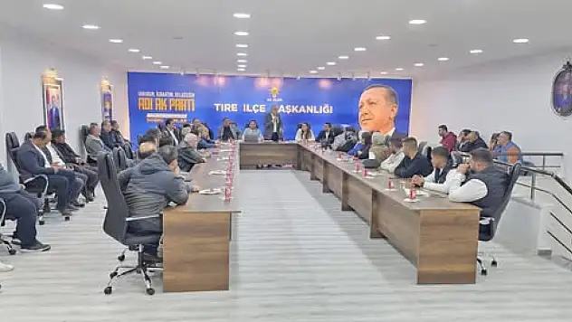 AK Parti Tire İlçe Teşkilatı Danışma Meclisinde Bir Araya Geldi