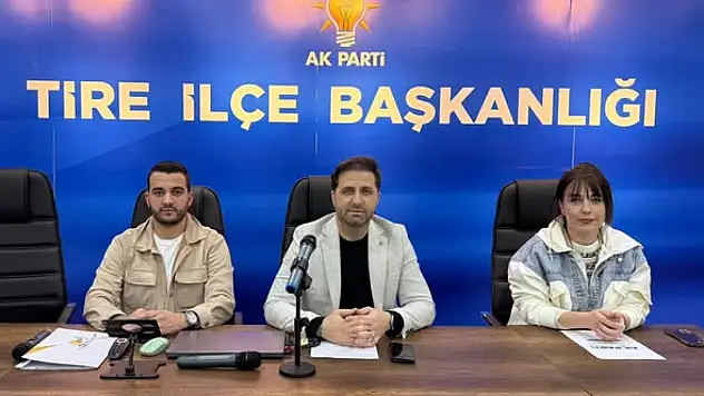 AK Parti Tire İlçe Teşkilatı Haftalık Toplantısını Gerçekleştirdi