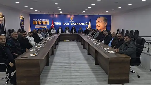 AK Parti Tire İlçe Teşkilatı ve MHP İş Birliğiyle Toplantı Gerçekleştirdi