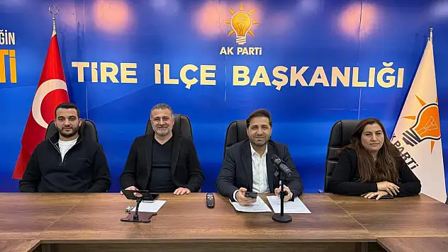 AK Parti Tire İlçe Teşkilatı Yönetim Kurulu Toplantısını Gerçekleştirdi