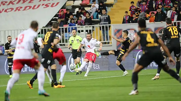 Altınordu bu maçta gülemedi