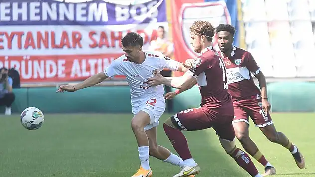 Altınordu maçı bırakmadı, beraberlik sevindirdi