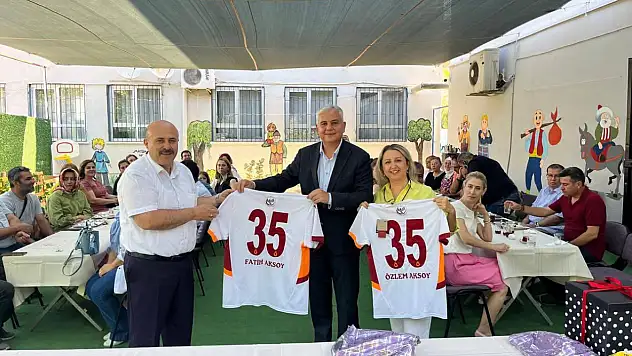 ANAFARTALAR İLKOKULU'NDAN KAYMAKAM FATİH AKSOY'A VEDA KAHVALTISI