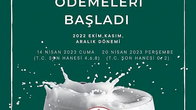 Aydın'da çiğ süt destekleme ödemesi