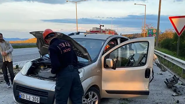 Aydın’da trafik kazası: 2 yaralı