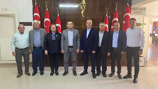 BADER Yönetiminden Kaymakam Erdoğan'a Ziyaret