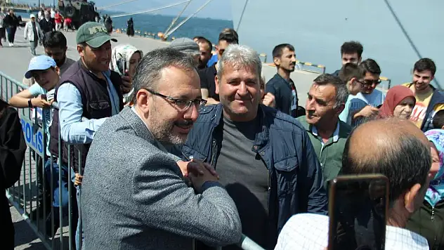 Bakan Kasapoğlu: “TCG Anadolu’nun ziyaretçi sayısı 71 bini aştı”