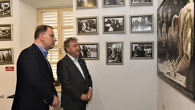 Başkan İduğ, Beylikdüzü Belediye Başkanı Çalık'ı ağırladı