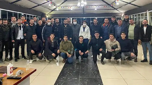 Başkan Özçınar Kutlu'ya şampiyonluk sözü