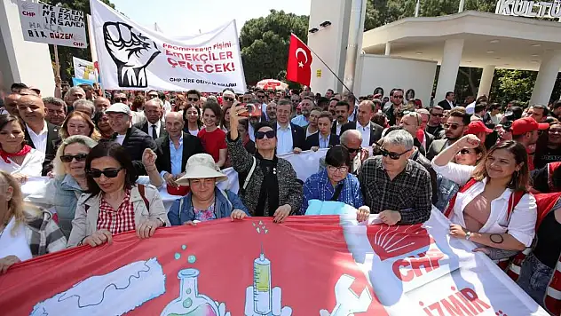 Başkan Sandal, emekçilerle alanda!