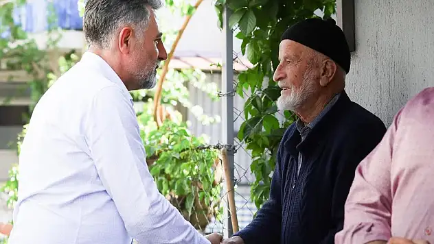 Başkan Sandal mahalle ziyaretlerine devam ediyor