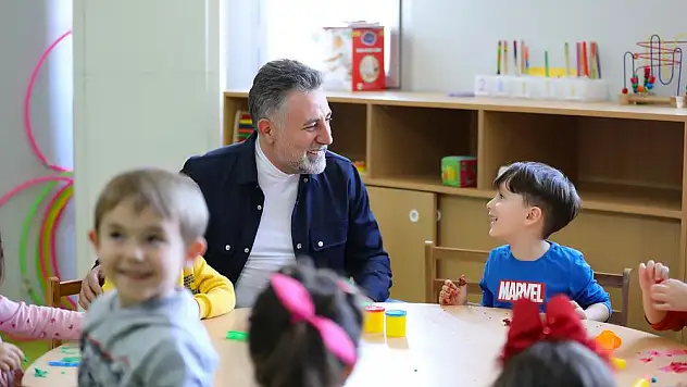 Başkan Sandal'dan anaokulu ziyareti