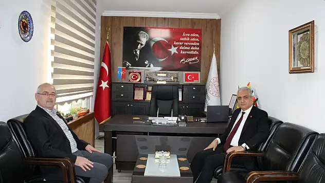 Başsavcı Karabulut'tan İlçe Milli Eğitim Müdürü Desticioğlu'na Ziyaret