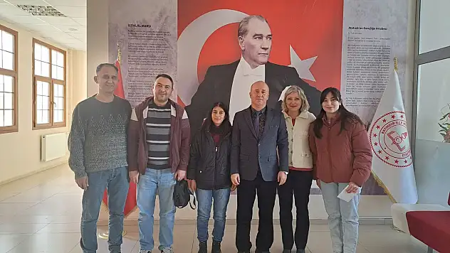 Bayındır Alparslan MTAL'den İlçe Milli Eğitim Müdürü Serdar Ökay'a Ziyaret