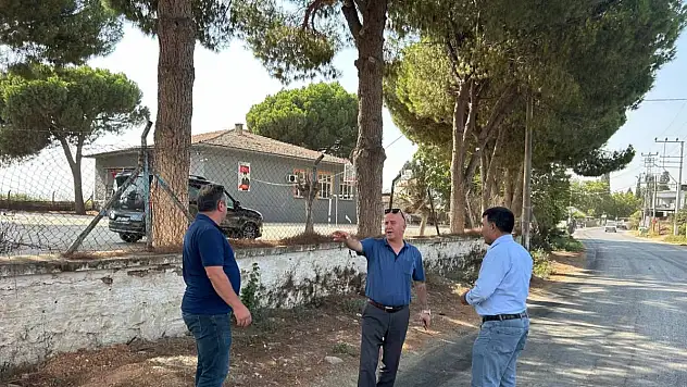 Bayındır'da Hasköy İlkokulu Çalışmaları Yerinde İncelendi