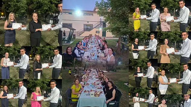 Bedia Fashion Show'da Yer Alan Eğitimcilere Başarı Belgesi