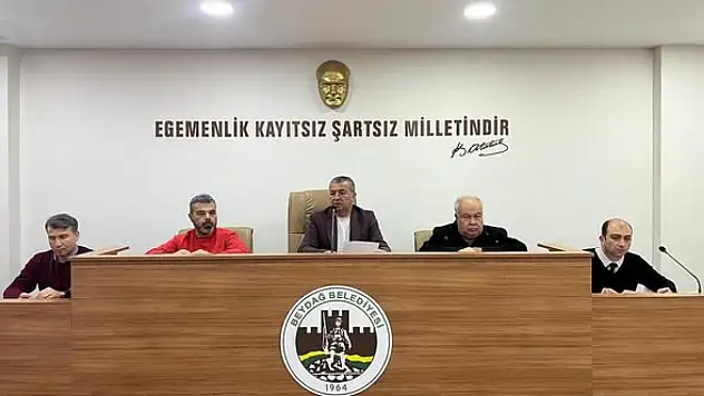 BEYDAĞ'DA OLAĞANÜSTÜ MECLİS TOPLANTISI GERÇEKLEŞTİRİLDİ