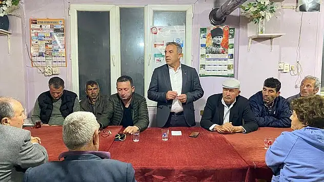 Beydağ'da CHP ilçe örgütü seçim çalışmalarına devam ediyor