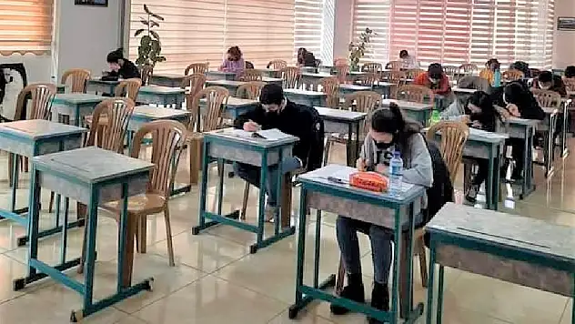 Beydağ'da Eğitim Kurumu Bursluluk Sınavı