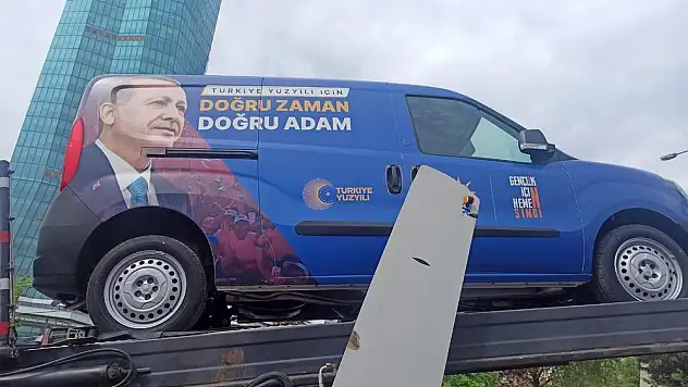 Bir tır dolusu sıfır seçim arabası