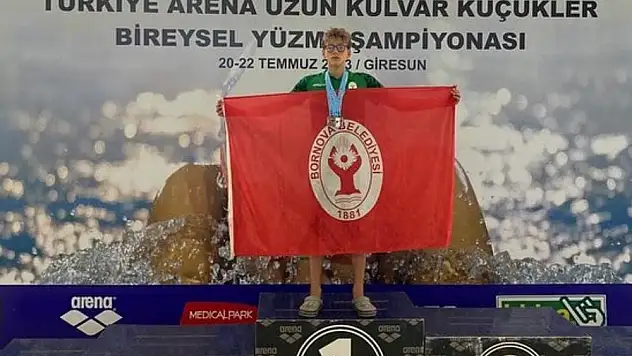 Bornova Belediyesi Spor Kulübü’nden şampiyon çıktı!