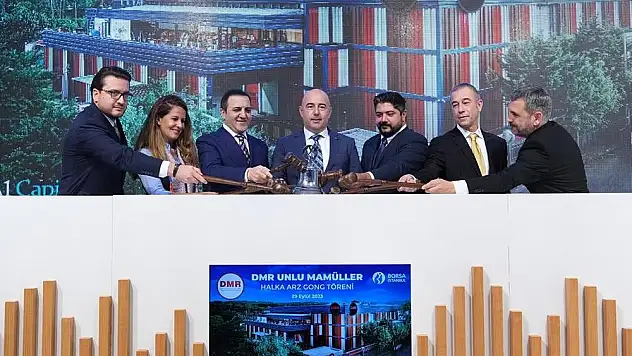 Borsa İstanbul'da gong DMR Unlu Mamuller için çaldı