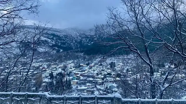 BOZDAĞ GELİNLİĞİNİ GİYDİ