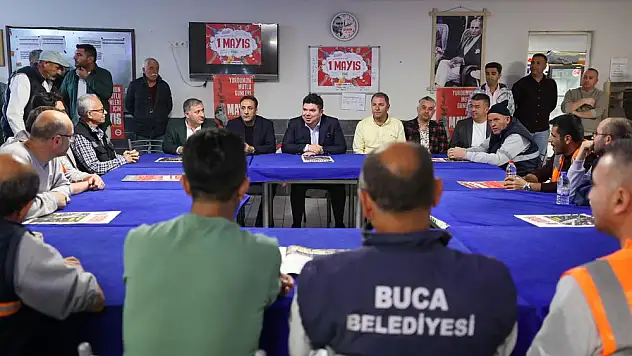 Buca Belediye Başkanı Kılıç’tan personele bayram ziyareti
