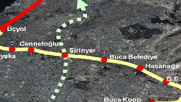 Buca metrosu hız kesmiyor!