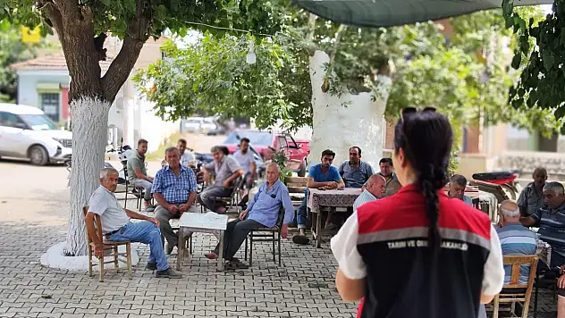 Büyük Avulcuk'ta Üreticilere Şap Hastalığı ve Kırım Kongo Uyarısı