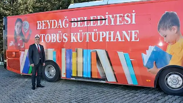 Büyükşehir'den Beydağ'a 'otobüs kütüphane'