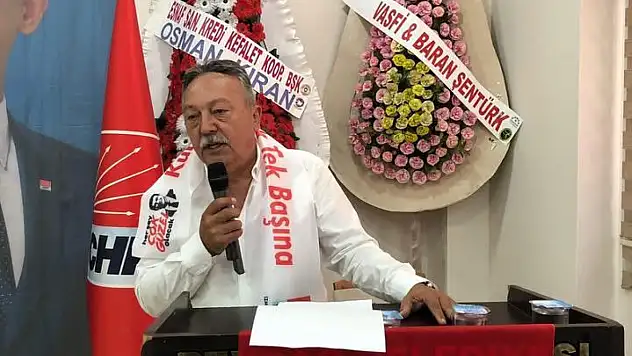 CHP BEYDAĞ İLÇE BAŞKANI ZEKİ KADER OLDU